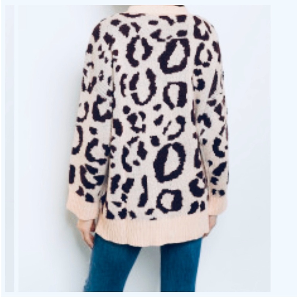 ✨LAST ✨Leopard side pocket cardigan - Picture 4 of 4